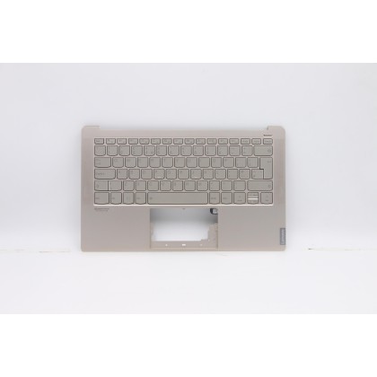 Lenovo 5CB0W43532 Palmrest Top Case con tastiera, Inglese Regno Unito, Mica