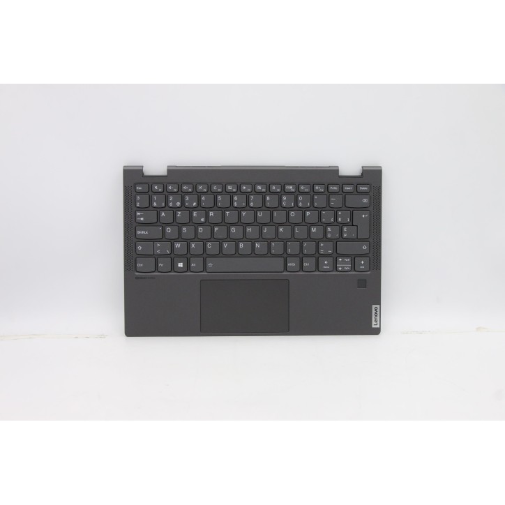Lenovo 5CB0W43752 Palmrest Top Case con tastiera, Belga, Retroilluminazione, UK