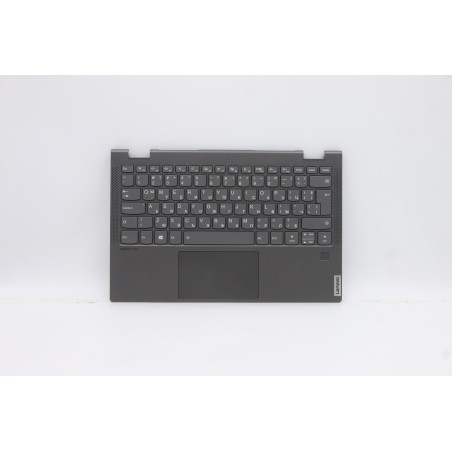 Lenovo 5CB0W43753 Palmrest Top Case con tastiera, Bulgaro, Retroilluminazione, UK