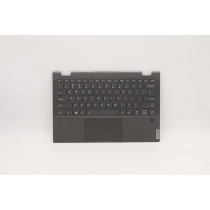 Lenovo 5CB0W43756 Palmrest Top Case con tastiera, Inglese (Stati Uniti), Retroilluminazione
