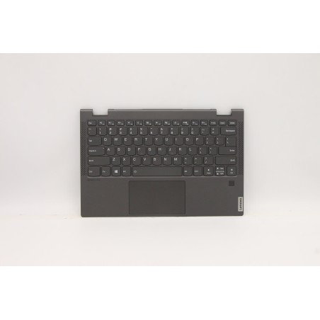 Lenovo 5CB0W43756 Palmrest Top Case con tastiera, Inglese (Stati Uniti), Retroilluminazione