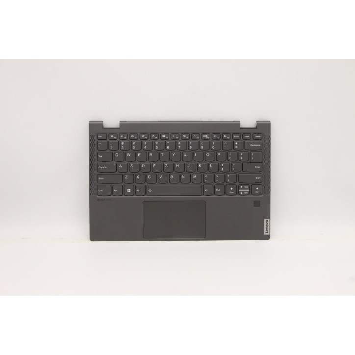 Lenovo 5CB0W43756 Palmrest Top Case con tastiera, Inglese (Stati Uniti), Retroilluminazione