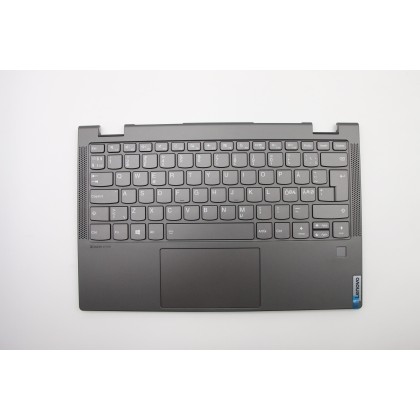 Lenovo 5CB0W43772 Palmrest Top Case con tastiera, Europa del Nord, Retroilluminazione