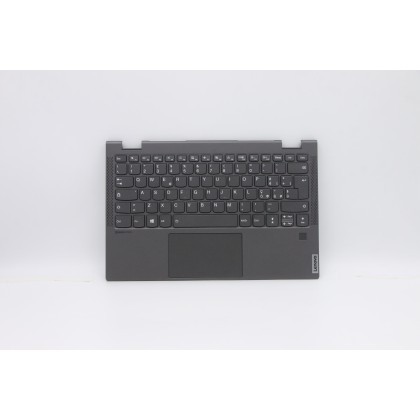 Lenovo 5CB0W43800 Palmrest Top Case con tastiera, Italiano, Retroilluminazione