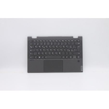 Lenovo 5CB0W43800 Palmrest Top Case con tastiera, Italiano, Retroilluminazione