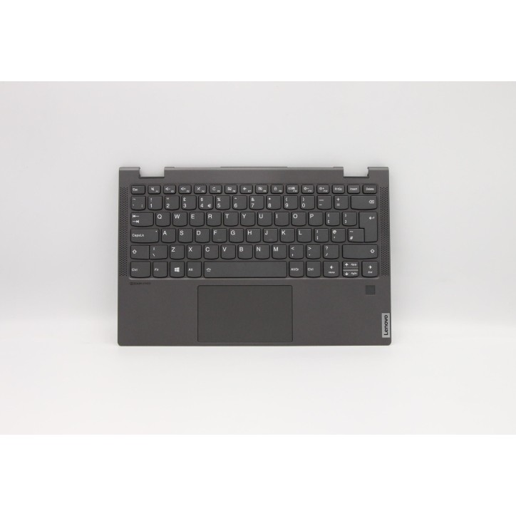 Lenovo 5CB0W43807 Palmrest Top Case con tastiera, Inglese Regno Unito, Retroilluminazione