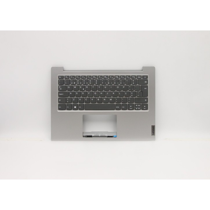 Lenovo 5CB0W43910 C-Cover with keyboard, Portuguese, Platinum Grey, Non-Backlight, UK