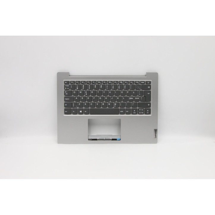 Lenovo 5CB0W43920 C-Cover with keyboard, Nordic, Platinum Grey, Non-Backlight, UK