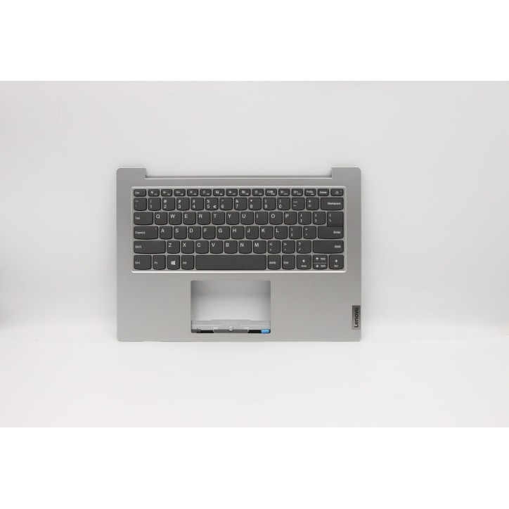 Lenovo 5CB0W43923 Palmrest Top Case con tastiera, Inglese (Stati Uniti/Europa), Grigio platino, Senza_retroilluminazione