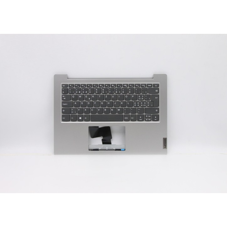 Lenovo 5CB0W43925 C-Cover with keyboard, Switzerland, Platinum Grey, Non-Backlight, UK