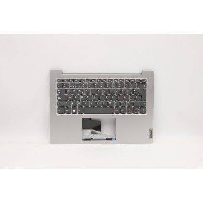 Lenovo 5CB0W43927 C-Cover with keyboard, Spanish, Platinum Grey, Non-Backlight, UK