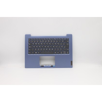 Lenovo 5CB0W43946 Palmrest Top Case con tastiera, Inglese Regno Unito, Blu ghiaccio