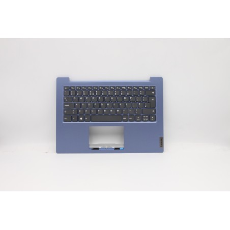 Lenovo 5CB0W43946 Palmrest Top Case con tastiera, Inglese Regno Unito, Blu ghiaccio