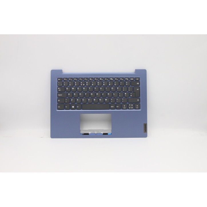 Lenovo 5CB0W43946 Palmrest Top Case con tastiera, Inglese Regno Unito, Blu ghiaccio