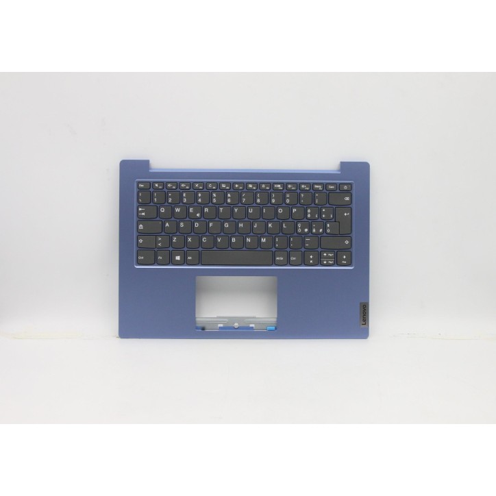 Lenovo 5CB0W43963 C-Cover with keyboard, Italian, Ice Blue, Non-Backlight, UK
