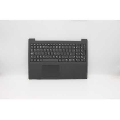 Lenovo 5CB0W44093 Palmrest Top Case con tastiera, Inglese Regno Unito, Grigio ferro, Senza_retroilluminazione