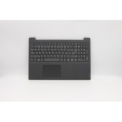 Lenovo 5CB0W44096 Palmrest Top Case con tastiera, Ceco/Slovacco, grigio ferro, UK