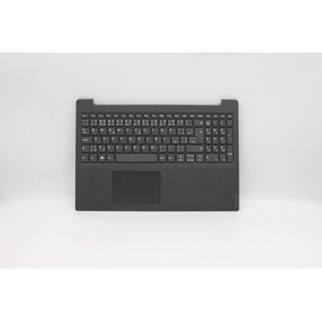 Lenovo 5CB0W44096 Palmrest Top Case con tastiera, Ceco/Slovacco, grigio ferro, UK