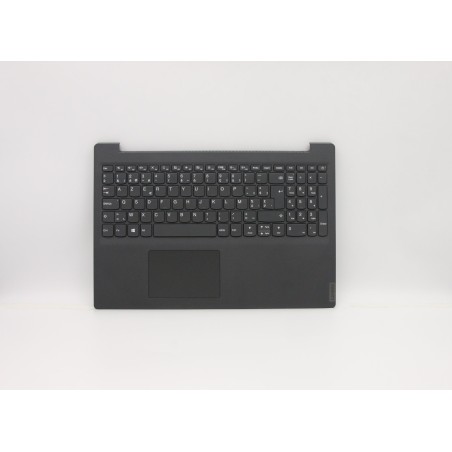Lenovo 5CB0W44099 Palmrest Top Case con tastiera, Belga, grigio ferro, UK
