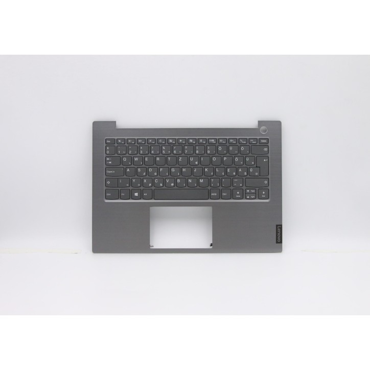 Lenovo 5CB0W44420 C-Cover with keyboard, Hungarian, Mineral Grey, Non-Backlight, Fingerprint, UK