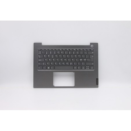Lenovo 5CB0W44426 Palmrest Top Case con tastiera, Lingue scandinave, Grigio minerale, Senza_retroilluminazione, Lettore di impro