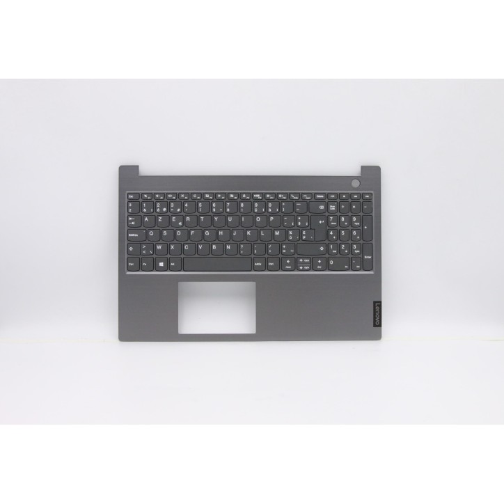 Lenovo 5CB0W45434 Palmrest Top Case con tastiera, Belga, Grigio minerale, Senza retroilluminazione, Senza lettore di impronte di