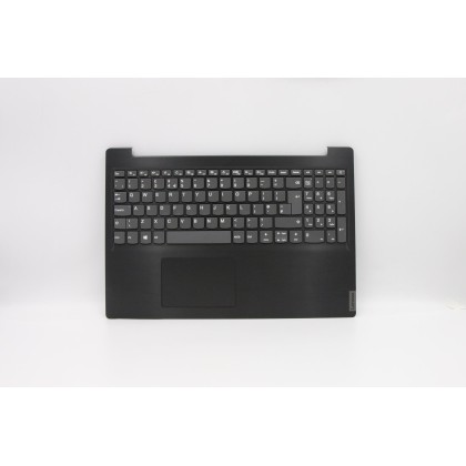 Lenovo 5CB0W45521 Palmrest Top Case con tastiera, Inglese Regno Unito, Nero, Senza_retroilluminazione