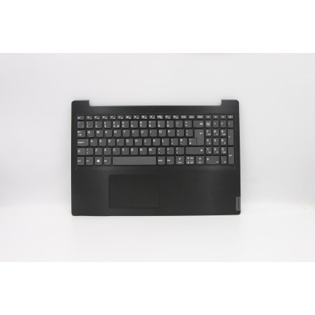 Lenovo 5CB0W45521 Palmrest Top Case con tastiera, Inglese Regno Unito, Nero, Senza_retroilluminazione