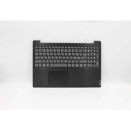 Lenovo 5CB0W45655 C-Cover with keyboard, Switzerland, Black, Non-Backlight, UK