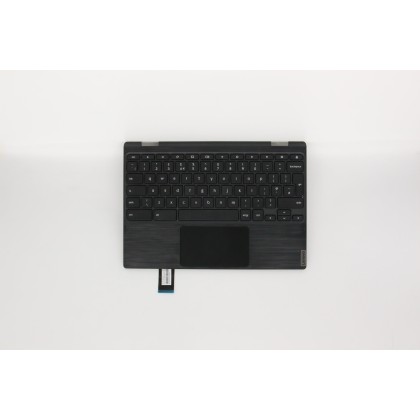Lenovo 5CB0X55522 Palmrest Top Case con tastiera, Inglese Regno Unito, Senza_retroilluminazione