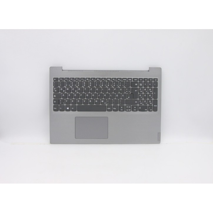 Lenovo 5CB0X55978 Palmrest Top Case con tastiera, Tedesco, Grigio platino, Senza_retroilluminazione