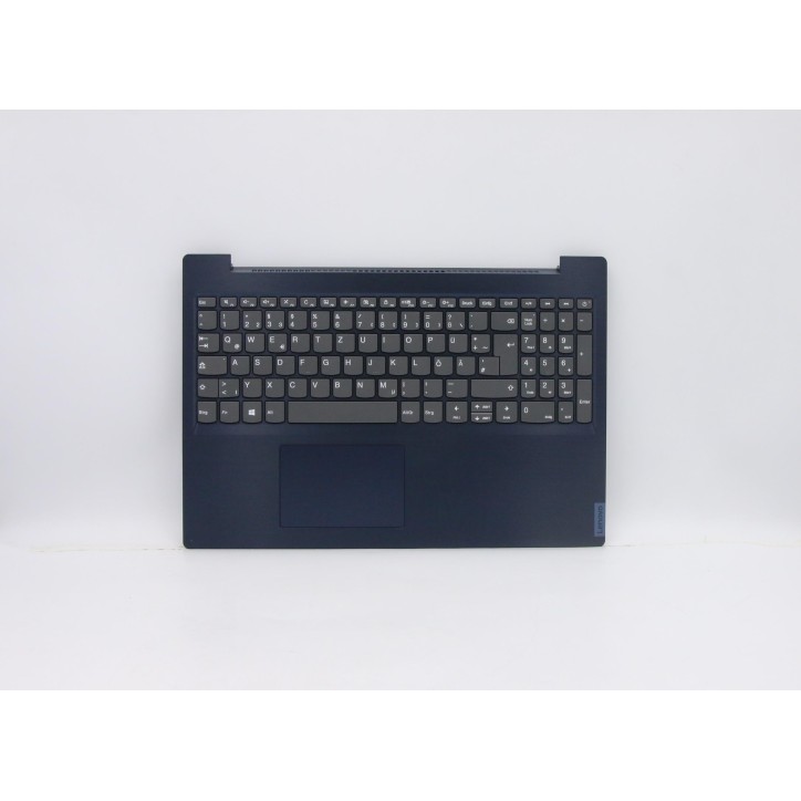 Lenovo 5CB0X56038 Palmrest Top Case con tastiera, Tedesco, Blu scuro, Senza_retroilluminazione