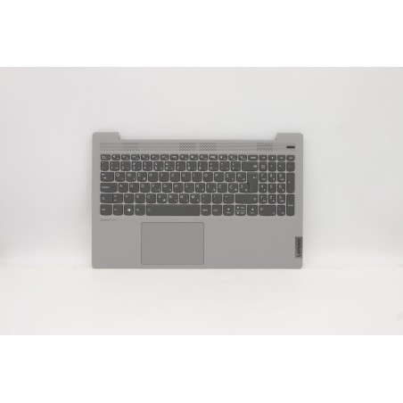 Lenovo 5CB0X56133 C-Cover with keyboard, Slovenian, Platinum Grey, Backlight, Non-Fingerprint, UK