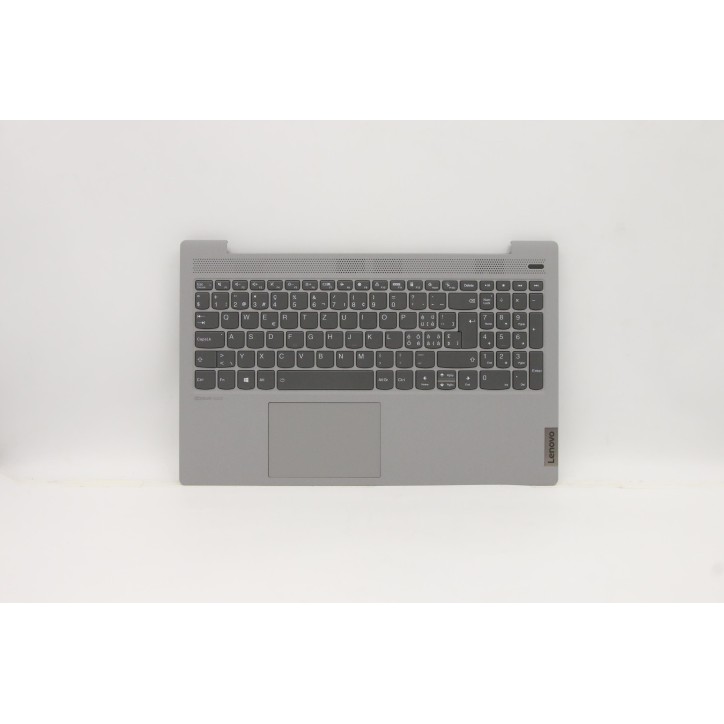 Lenovo 5CB0X56135 C-Cover with keyboard, Switzerland, Platinum Grey, Backlight, Non-Fingerprint, UK