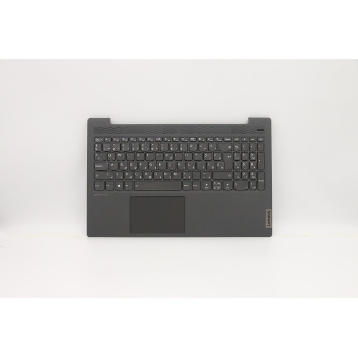 Lenovo 5CB0X56156 Palmrest Top Case con tastiera, Ungherese, Grigio platino, Retroilluminazione, Impronta digitale