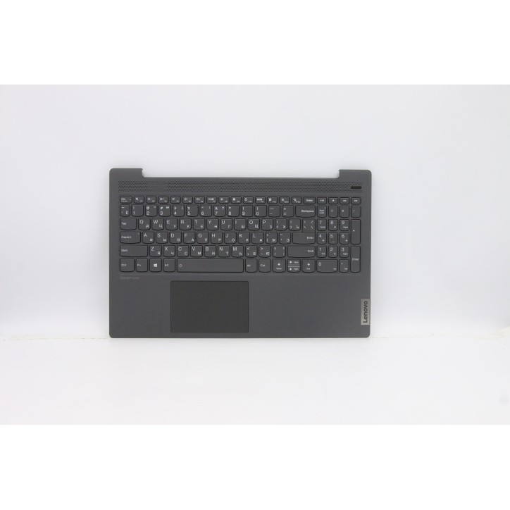 Lenovo 5CB0X56163 Palmrest Top Case con tastiera, Russo, Grigio platino, Retroilluminazione, Impronta digitale