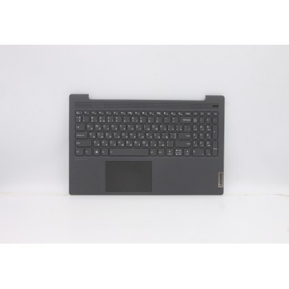 Lenovo 5CB0X56202 C-Cover with keyboard, Ukraine, Platinum Grey, Backlight, Non-Fingerprint, US