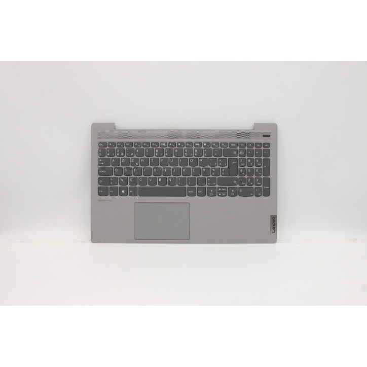 Lenovo 5CB0X56297 Palmrest Top Case con tastiera, Belga, Grigio platino, Senza retroilluminazione, Senza lettore di impronte dig