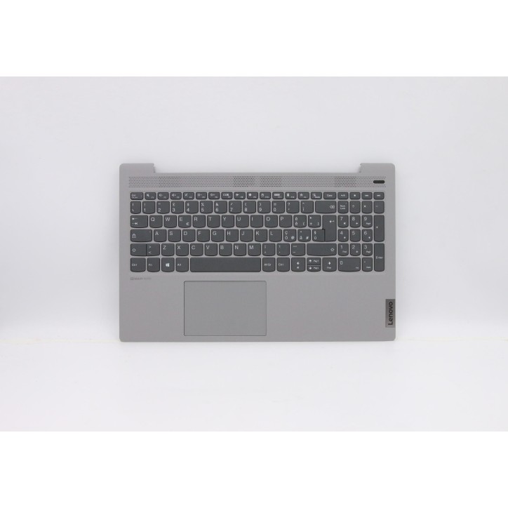 Lenovo 5CB0X56312 C-Cover with keyboard, Italian, Platinum Grey, Non-Backlight, Non-Fingerprint, UK