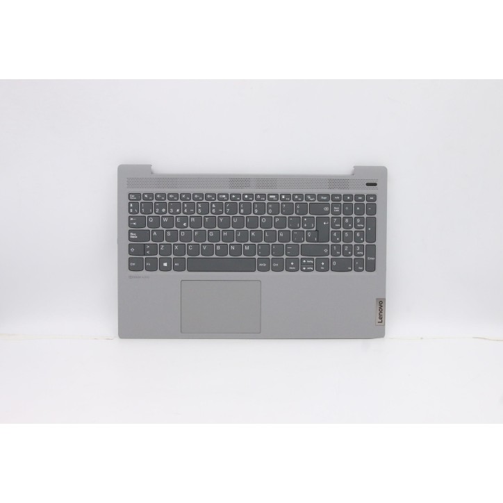 Lenovo 5CB0X56319 C-Cover with keyboard, Spanish, Platinum Grey, Non-Backlight, Non-Fingerprint, UK