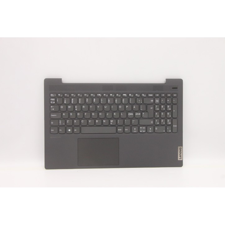 Lenovo 5CB0X56375 Palmrest Top Case con tastiera, Lingue scandinave, Grigio grafite, Senza_retroilluminazione, Senza lettore di 