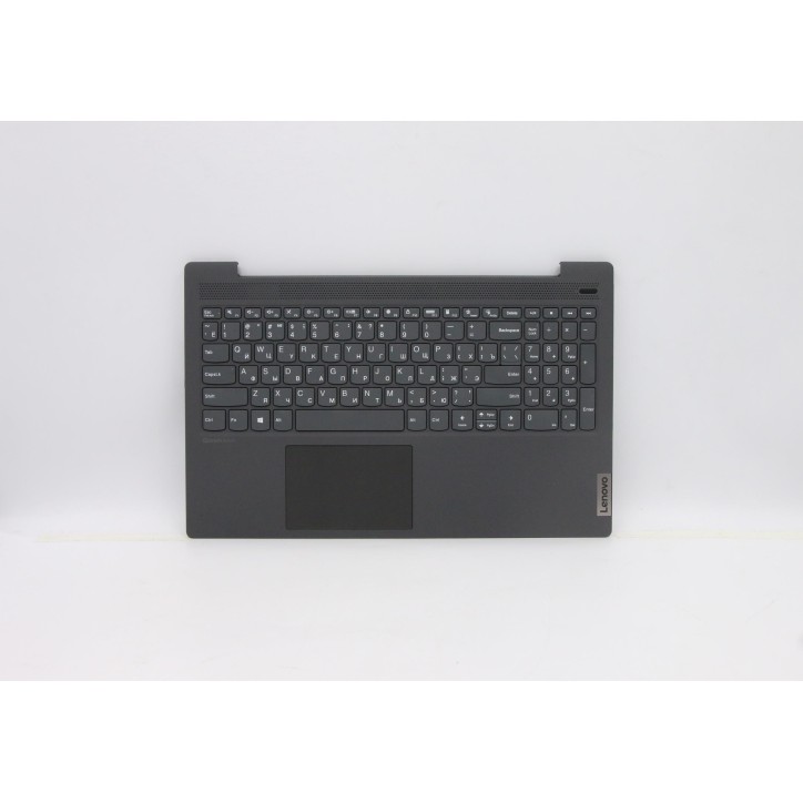 Lenovo 5CB0X56377 C-Cover with keyboard, Russian, Platinum Grey, Non-Backlight, Non-Fingerprint, US