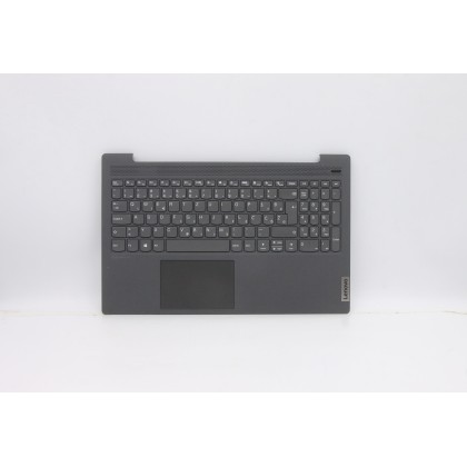 Lenovo 5CB0X56378 C-Cover with keyboard, Slovenian, Platinum Grey, Non-Backlight, Non-Fingerprint, UK