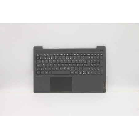 Lenovo 5CB0X56380 C-Cover with keyboard, Switzerland, Platinum Grey, Non-Backlight, Non-Fingerprint, UK