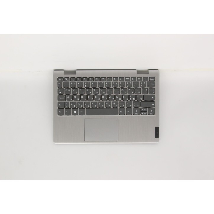 Lenovo 5CB0X56518 Palmrest Top Case con tastiera, Bulgaro, Grigio platino, Senza retroilluminazione, Senza lettore di impronte d
