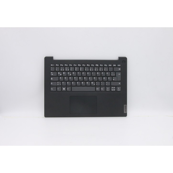 Lenovo 5CB0X56567 Palmrest Top Case con tastiera, Tedesco, Nero, Senza_retroilluminazione, Senza_lettore di impronte digitali