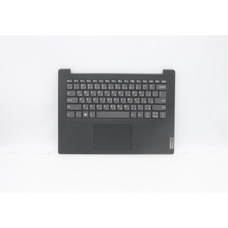 Lenovo 5CB0X56568 Palmrest Top Case con tastiera, Arabo, nero, Senza retroilluminazione, Senza lettore di impronte digitali, US