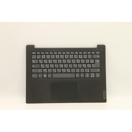 Lenovo 5CB0X56582 Palmrest Top Case con tastiera, Francese (Arabo), nero, Senza_lettore di impronte digitali