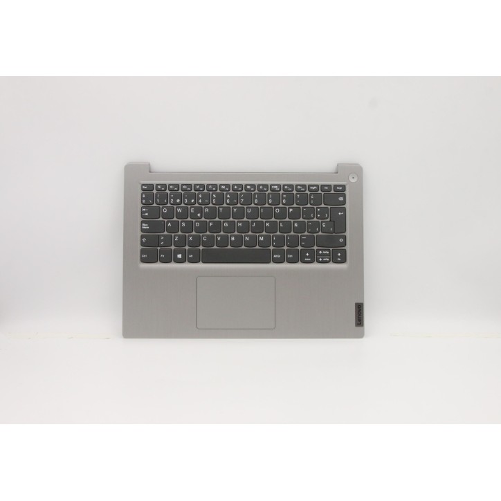 Lenovo 5CB0X56587 C-Cover with keyboard, Spanish, Platinum Grey, Non-Backlight, Non-Fingerprint, UK