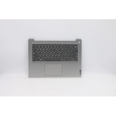 Lenovo 5CB0X56600 C-Cover with keyboard, Greek, Platinum Grey, Non-Backlight, Non-Fingerprint, US